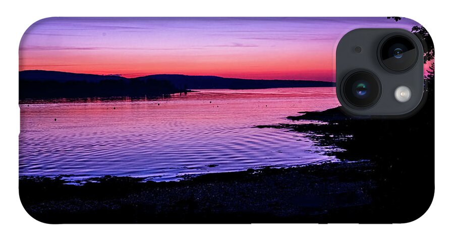 South Freeport Harbor Maine iPhone 14 Case featuring the photograph Southwest Harbor Sunrise by Tom Singleton