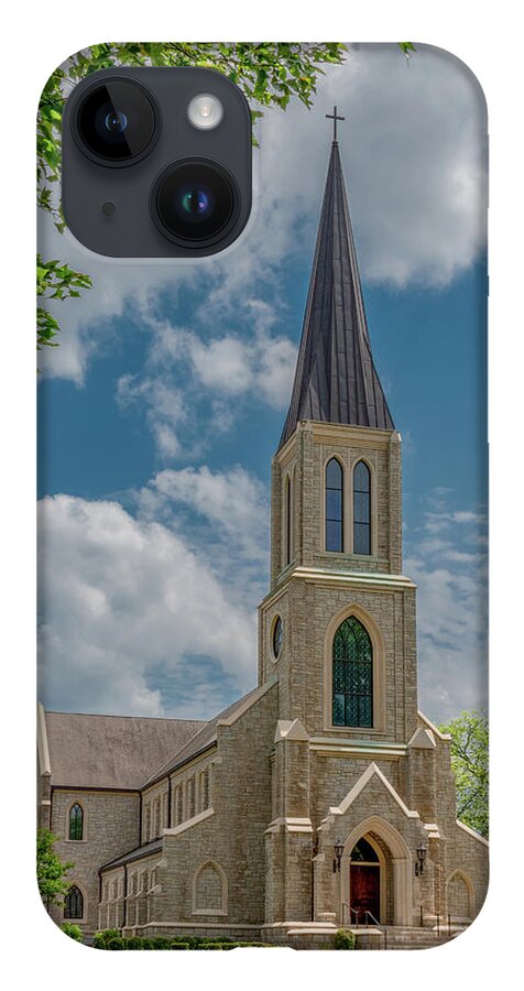 Tennessee iPhone 14 Case featuring the photograph Springtime Chapel, Lee University by Marcy Wielfaert
