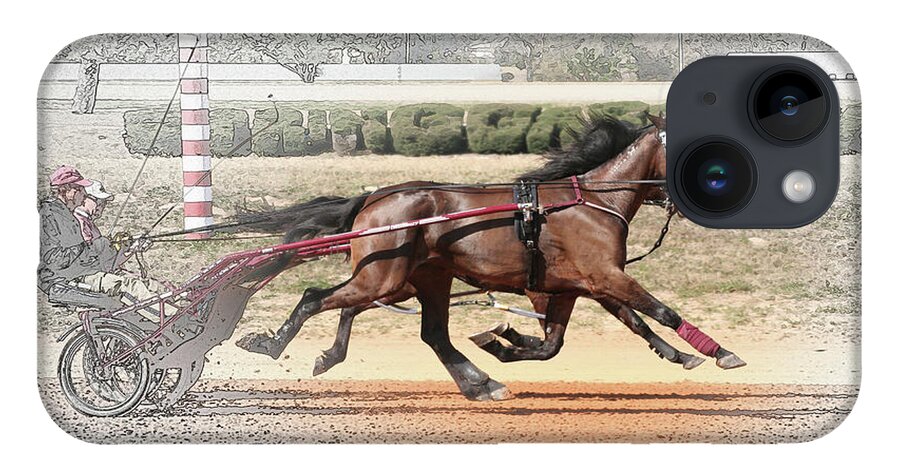 Horses iPhone Case featuring the photograph Stepping Out by M Kathleen Warren