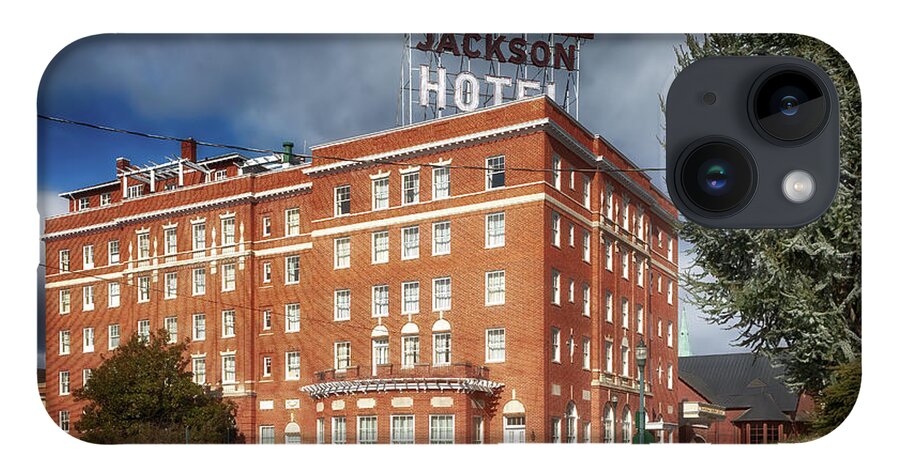 Staunton iPhone 14 Case featuring the photograph Stonewall Jackson Hotel - Staunton Virginia by Susan Rissi Tregoning