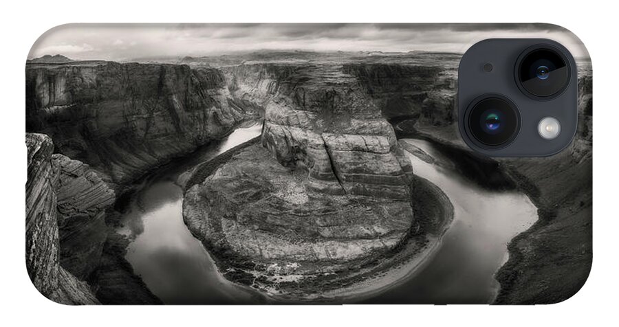 Horseshoe Bend iPhone 14 Case featuring the photograph Storm At Horseshoe Bend by Owen Weber