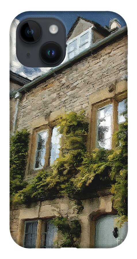 Stow-in-the-wold iPhone 14 Case featuring the photograph Stow in the Wold Facade Two by Brian Watt