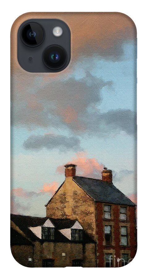 Stow-in-the-wold iPhone 14 Case featuring the photograph Stow Shops by Brian Watt
