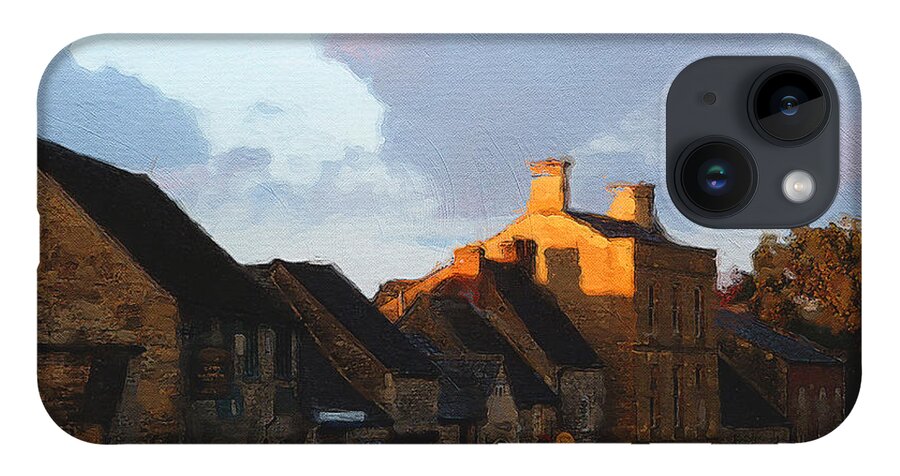 Stow-in-the-wold iPhone 14 Case featuring the photograph Stow Street by Brian Watt