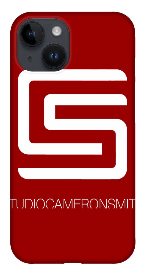 Logo iPhone Case featuring the digital art Studio Logo by Cameron Smith