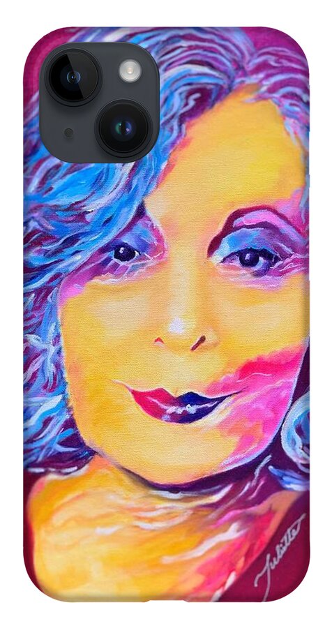 Sultry iPhone Case featuring the painting Sultry by Juliette Becker