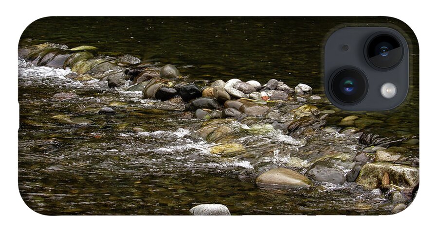River iPhone 14 Case featuring the photograph Summer Day on Satsop River by Cheryl Day