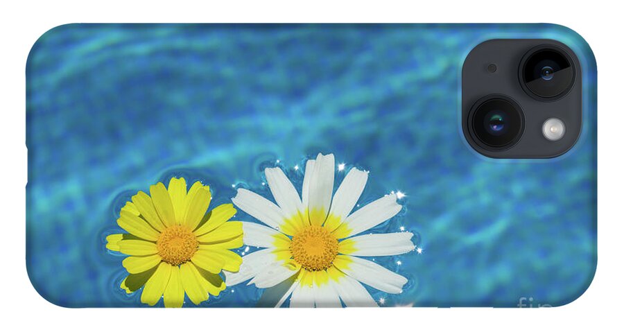 Summer iPhone 14 Case featuring the photograph Summer holidays by the perfect blue pool by Adriana Mueller