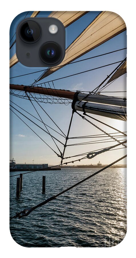 California iPhone Case featuring the photograph Sunburst on the Bow of the Star of India by David Levin