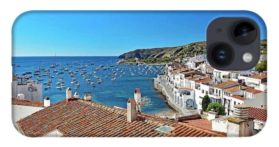Sunday iPhone 14 Case featuring the photograph Sunday morning in Cadaques by Monika Salvan