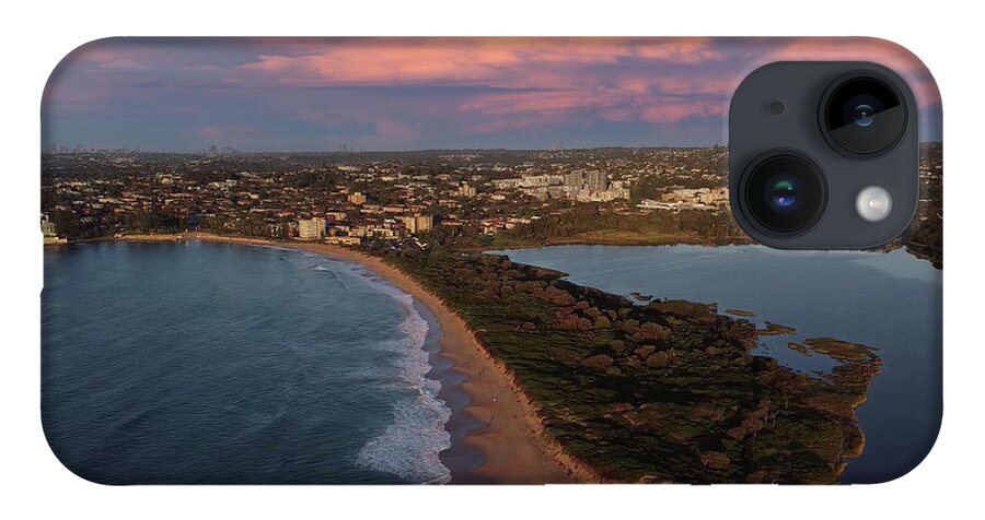 Sunrise iPhone 14 Case featuring the photograph Sunrise in Dee Why by Andre Petrov