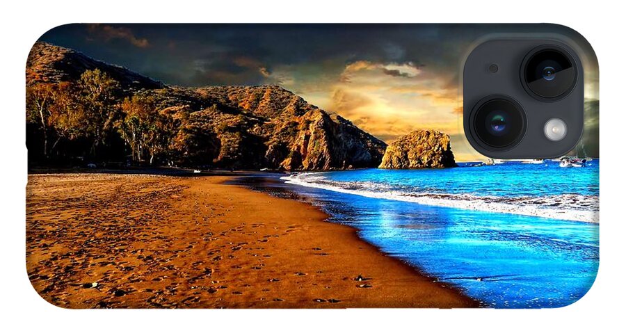 Sunset iPhone 14 Case featuring the photograph Sunset Beach by Dave Zumsteg