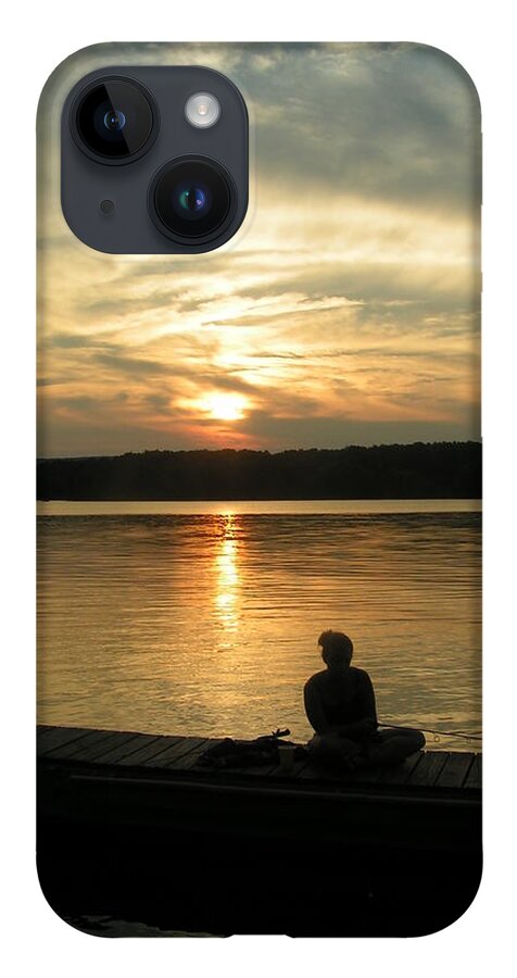 Prince Gallitzin State Park iPhone 14 Case featuring the photograph Sunset Silhouette by Heather E Harman