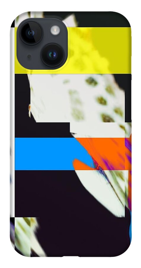 Abstract iPhone Case featuring the digital art Sunshine on the Lake by Jeremiah Ray