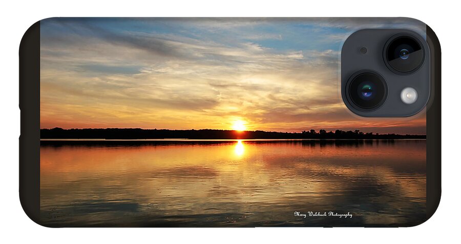 Sunset iPhone 14 Case featuring the photograph Sweet Dreams Sunset by Mary Walchuck