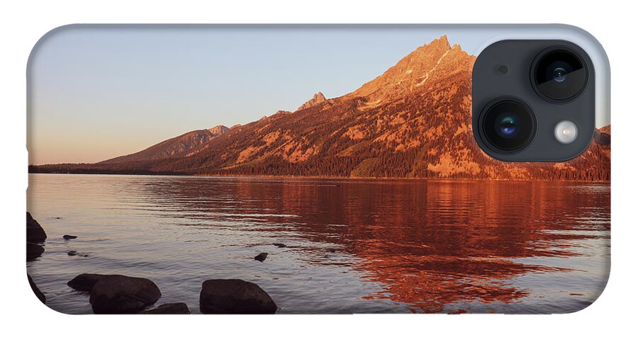 Mountain iPhone 14 Case featuring the photograph Teton Glow by Go and Flow Photos