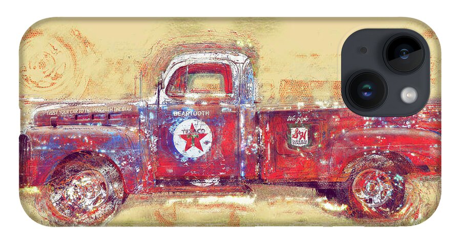 Aib_2022 #2531 iPhone Case featuring the photograph Texaco Star Truck by Craig J Satterlee