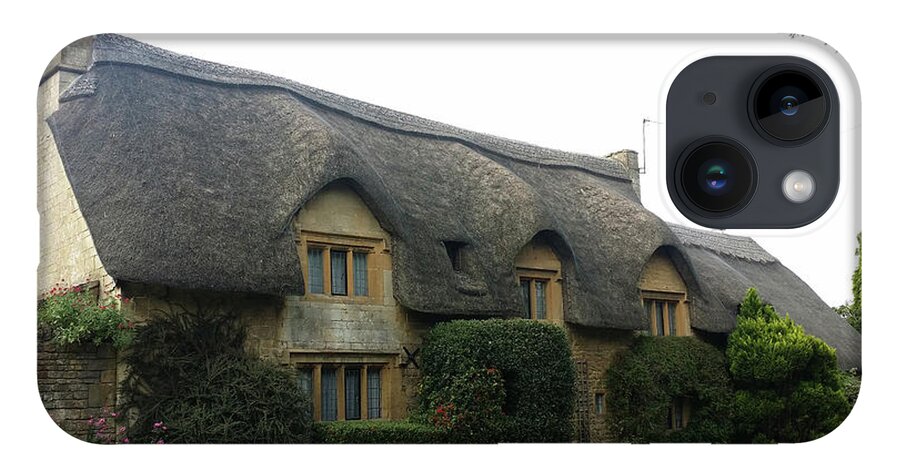 Thatched Cottage Image iPhone Case featuring the photograph Thatched Cottage by Roxy Rich