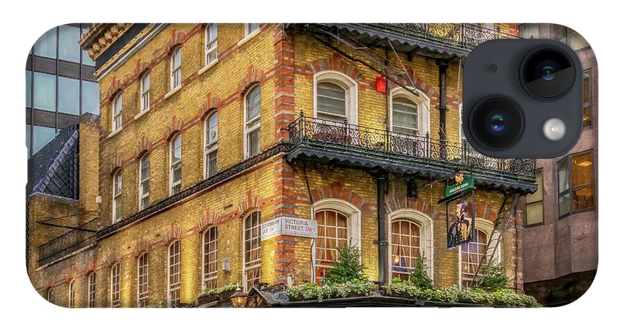Prince Albert iPhone 14 Case featuring the photograph The Albert Pub, London by Marcy Wielfaert