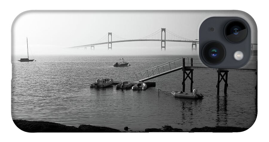 Bridge iPhone Case featuring the photograph The Bay under fog by Jim Feldman