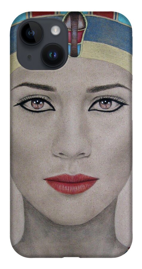 Woman iPhone 14 Case featuring the painting The Beautiful One Has Come by Lynet McDonald