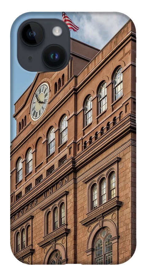 Cooper Union iPhone 14 Case featuring the photograph The Cooper Union by Susan Candelario
