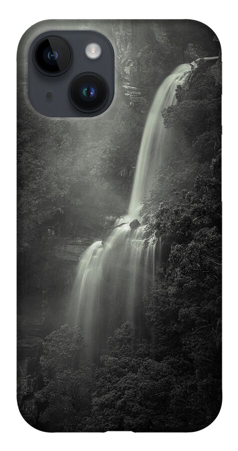 Monochrome iPhone Case featuring the photograph The Fall by Grant Galbraith