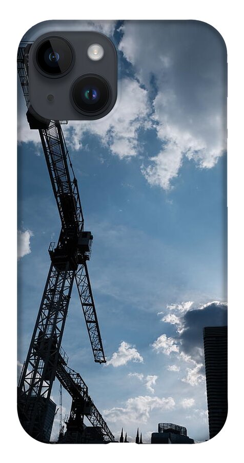 Sky iPhone 14 Case featuring the photograph The Future Looks The Same by Kreddible Trout