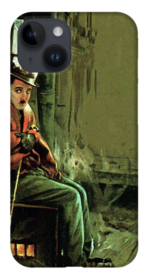 Gold iPhone Case featuring the painting ''The Gold Rush'', 1925, painting by Armando Seguso by Stars on Art