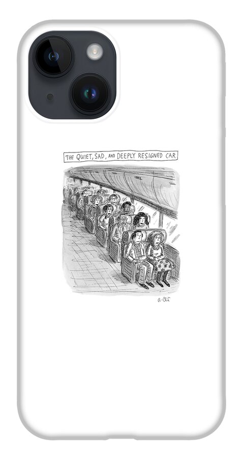 The Quiet, Sad, And Deeply Resigned Car iPhone Case