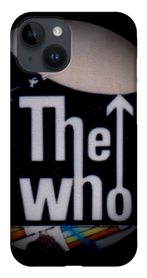 The Who iPhone 14 Case featuring the drawing The Who - 1960s Poster - detail by Sean Connolly