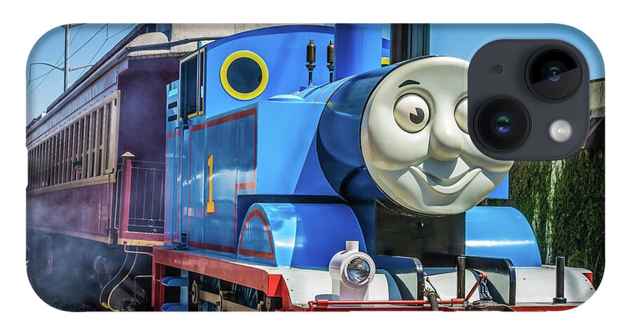 Thomas The Train iPhone 14 Case featuring the photograph Thomas the Train by Robert Bellomy