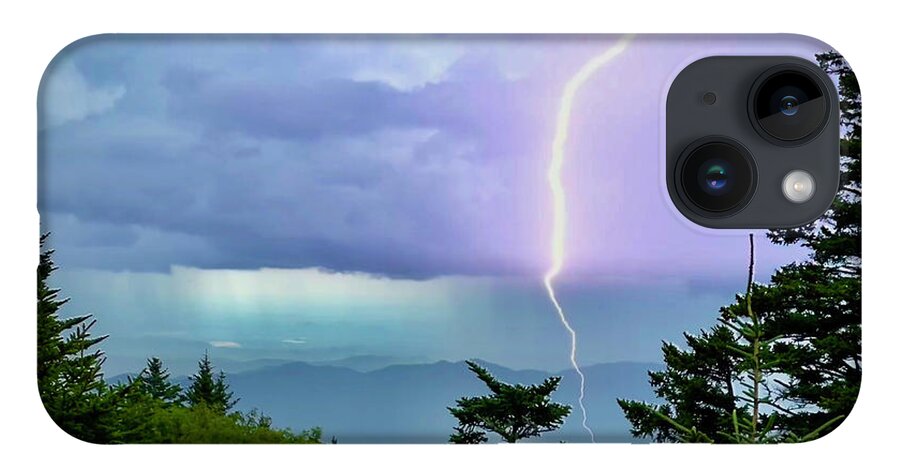 Thunder iPhone Case featuring the photograph Thunder on the Mountain by Meta Gatschenberger