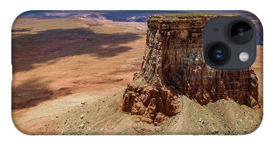Rock Formation iPhone 14 Case featuring the photograph Tower Butte by Rob Hemphill