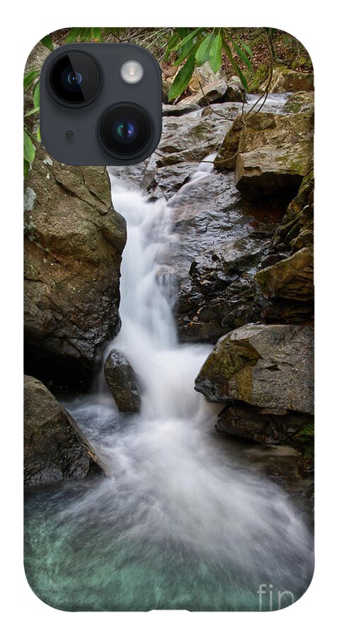 Triple Falls iPhone Case featuring the photograph Triple Falls On Bruce Creek 21 by Phil Perkins