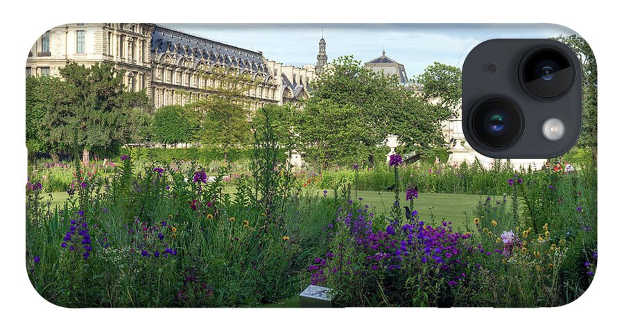 Tuileries iPhone 14 Case featuring the photograph Tuileries Garden, Paris, France by Elaine Teague