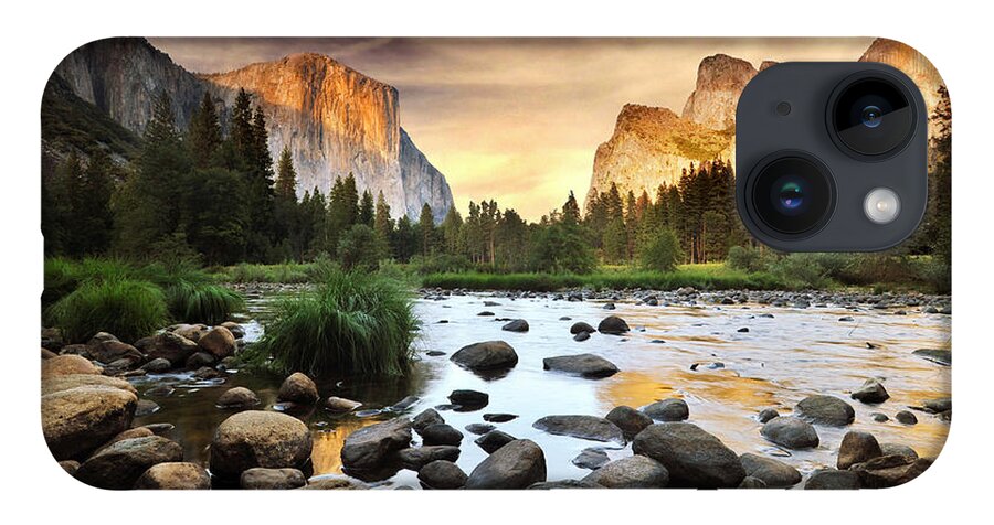 Scenics iPhone 14 Case featuring the photograph Valley Of Gods by John B. Mueller Photography