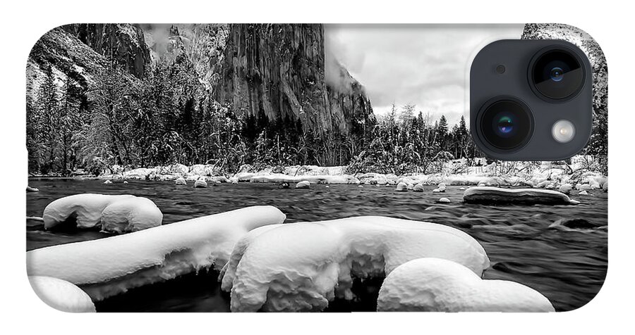 Gary Johnson iPhone Case featuring the photograph Valley View Snow by Gary Johnson