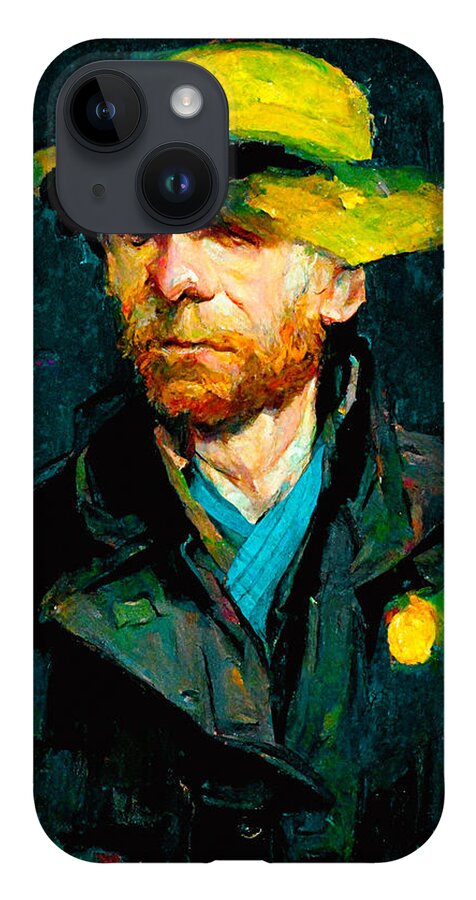Vincent Van Gogh iPhone Case featuring the digital art Van Gogh #4 by Craig Boehman