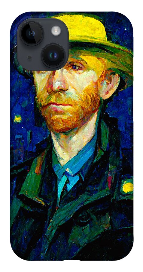 Vincent Van Gogh iPhone Case featuring the digital art Van Gogh #5 by Craig Boehman