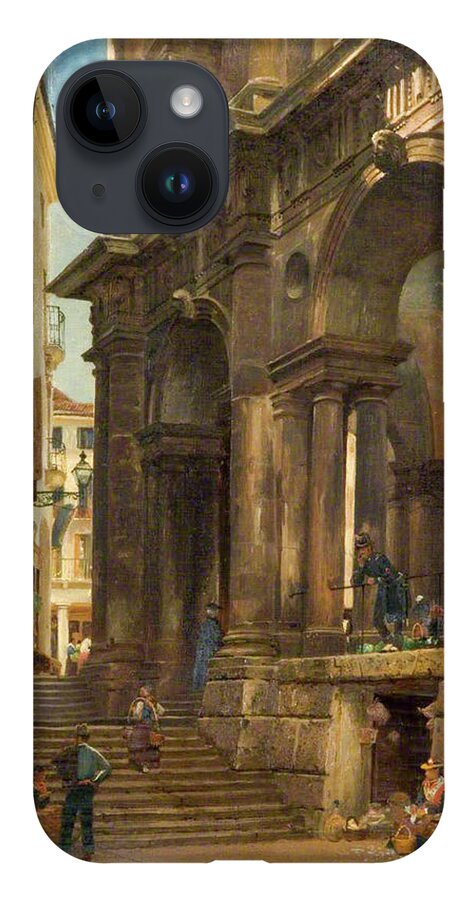 Cd Cover iPhone 14 Case featuring the painting Vicenza by John O'Connor
