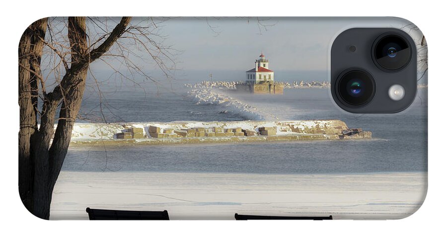 Lighthouse iPhone 14 Case featuring the photograph View to a Lighthouse by Rod Best