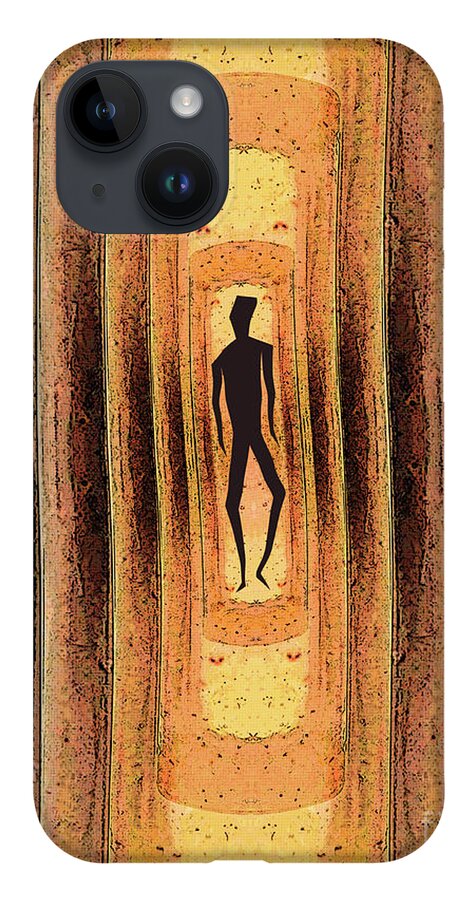 Sun iPhone 14 Case featuring the digital art Walking On The Sun by Phil Perkins