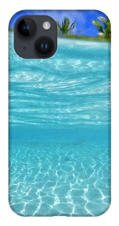 Ocean iPhone Case featuring the photograph Water and sky triptych - 2 of 3 by Artesub