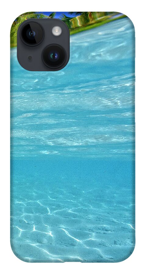 Ocean iPhone Case featuring the photograph Water and sky triptych - 3 of 3 by Artesub