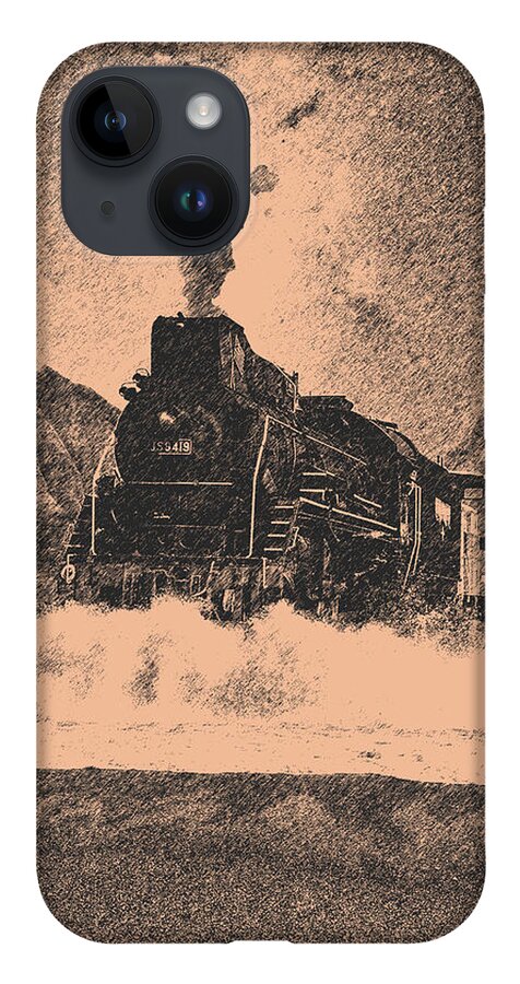 Water iPhone Case featuring the digital art Water Train by Piotr Dulski