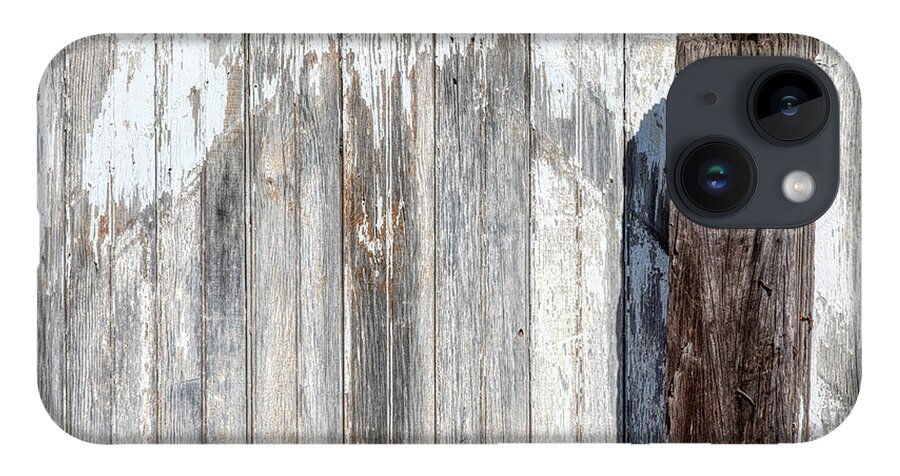 Americana iPhone Case featuring the photograph Weathered Wood Barn Door by David Letts