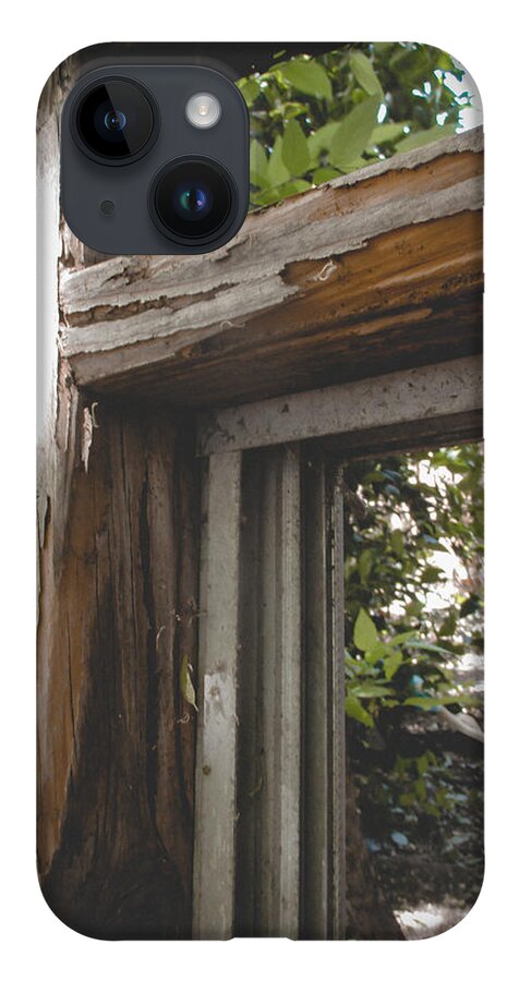 Window iPhone 14 Case featuring the photograph Window Frame That Was by W Craig Photography