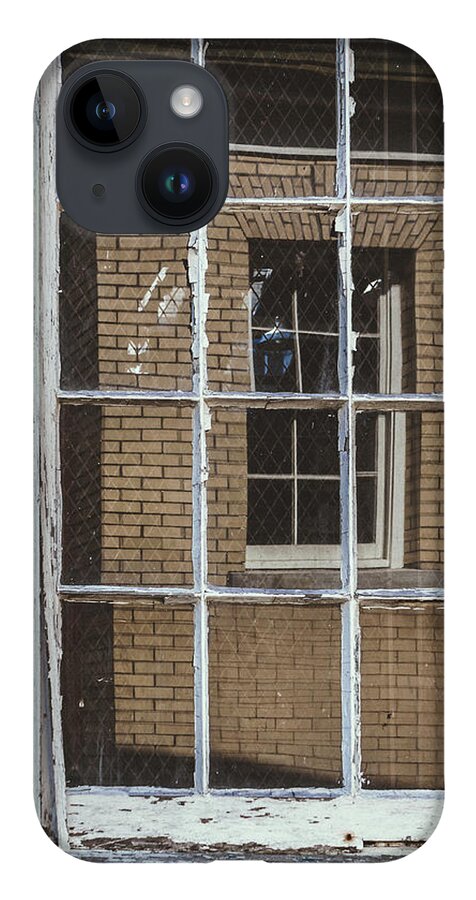 Sandy Hook iPhone 14 Case featuring the photograph window in window - Sandy Hook, NJ by Steve Stanger