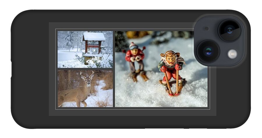Winter iPhone 14 Case featuring the photograph Winter in Deer Country by Nancy Ayanna Wyatt